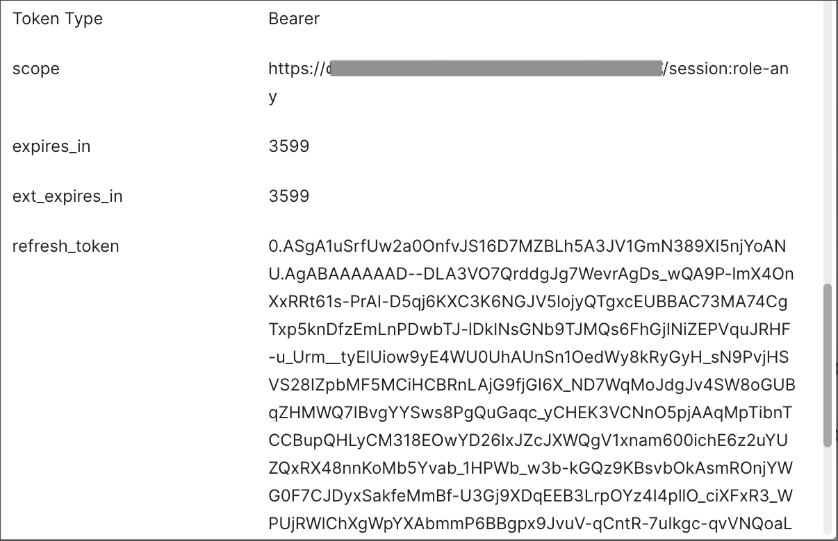 Use token more detail