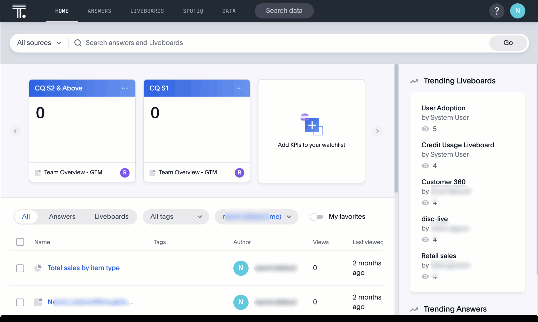 Applying tags in the home page by selecting an object and selecting Edit tags