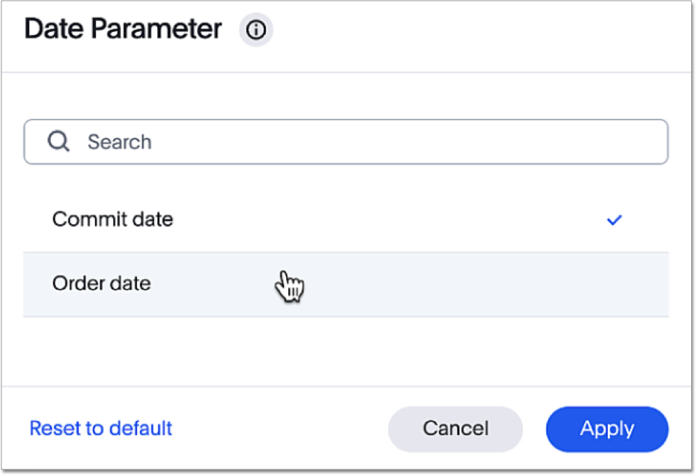 Parameter in an answer