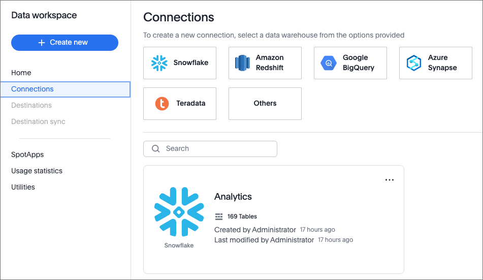 simplified connections