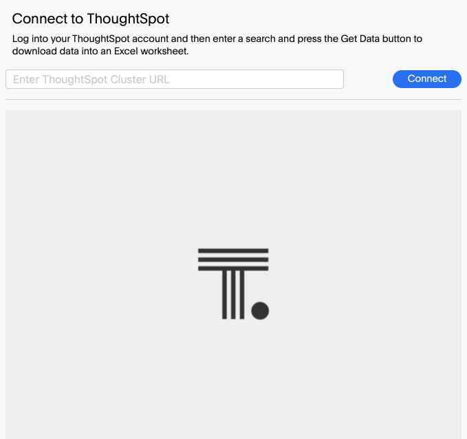 Enter the url for your TS instance