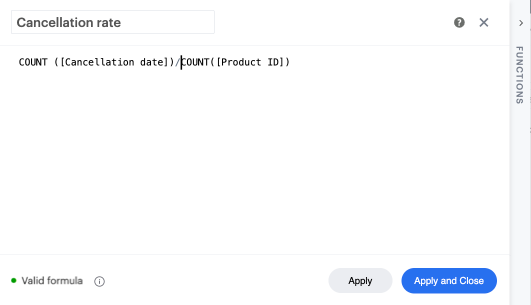 Adding calculated fields to the dataset