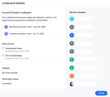 Show Liveboard details