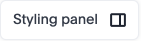 Styling panel