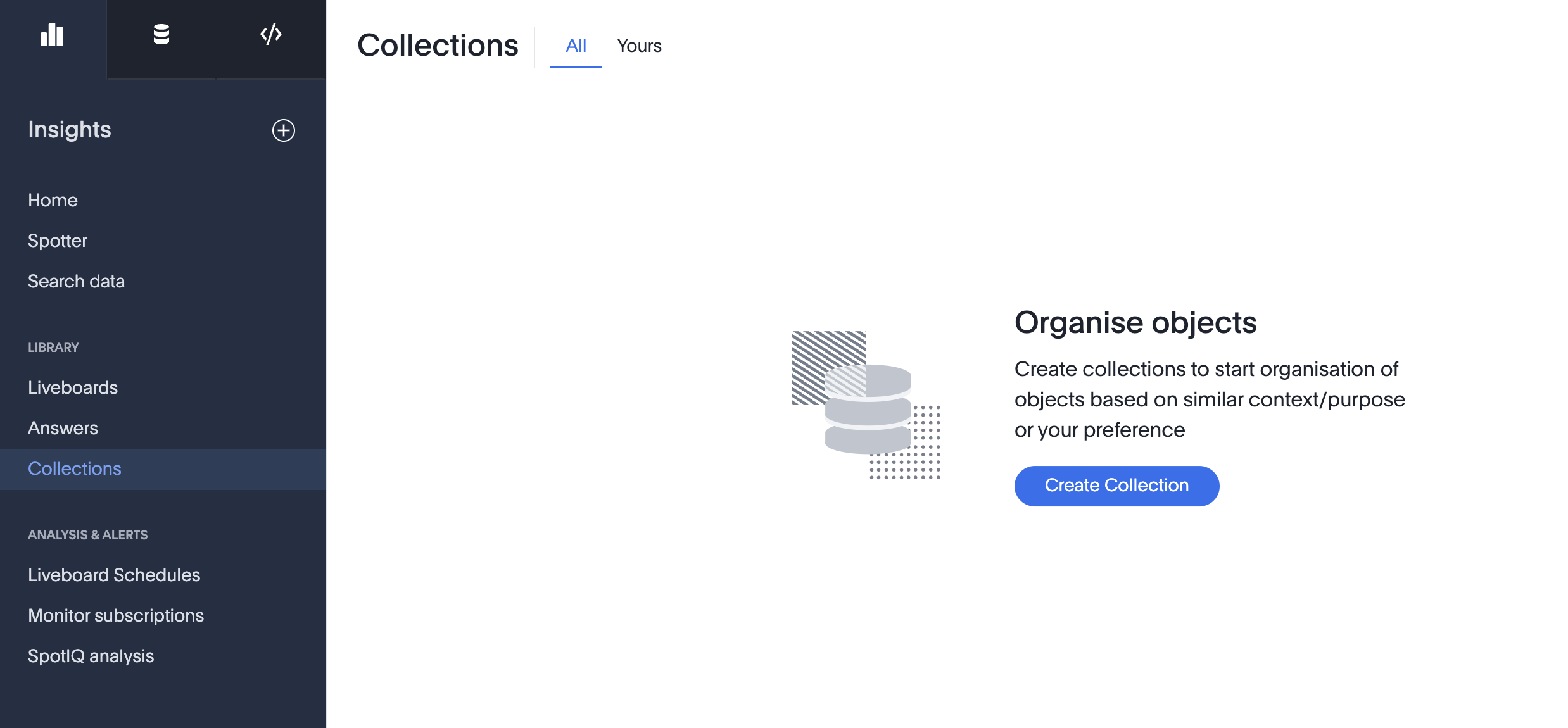 Zero State of a Collection