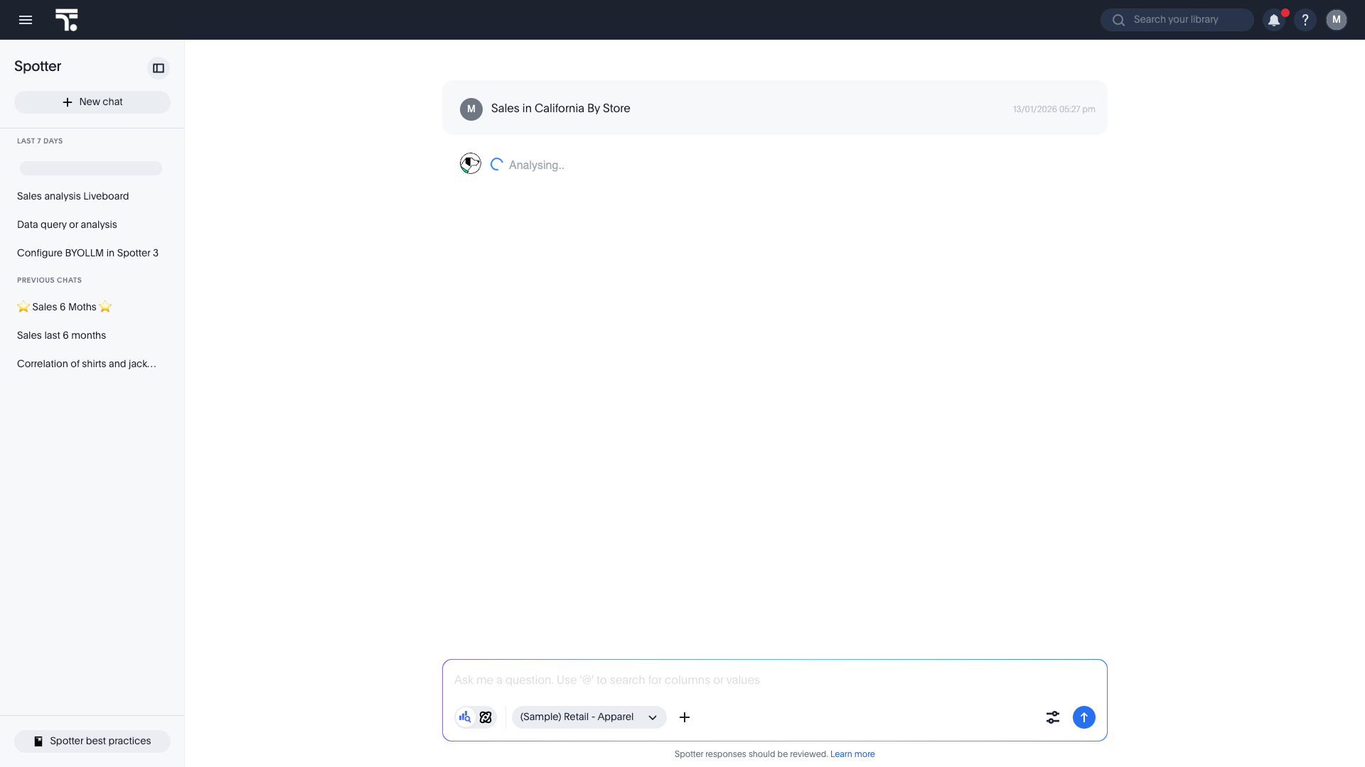 Show saved chats with emojis.