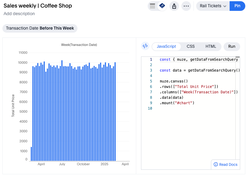 Muze studio code editor