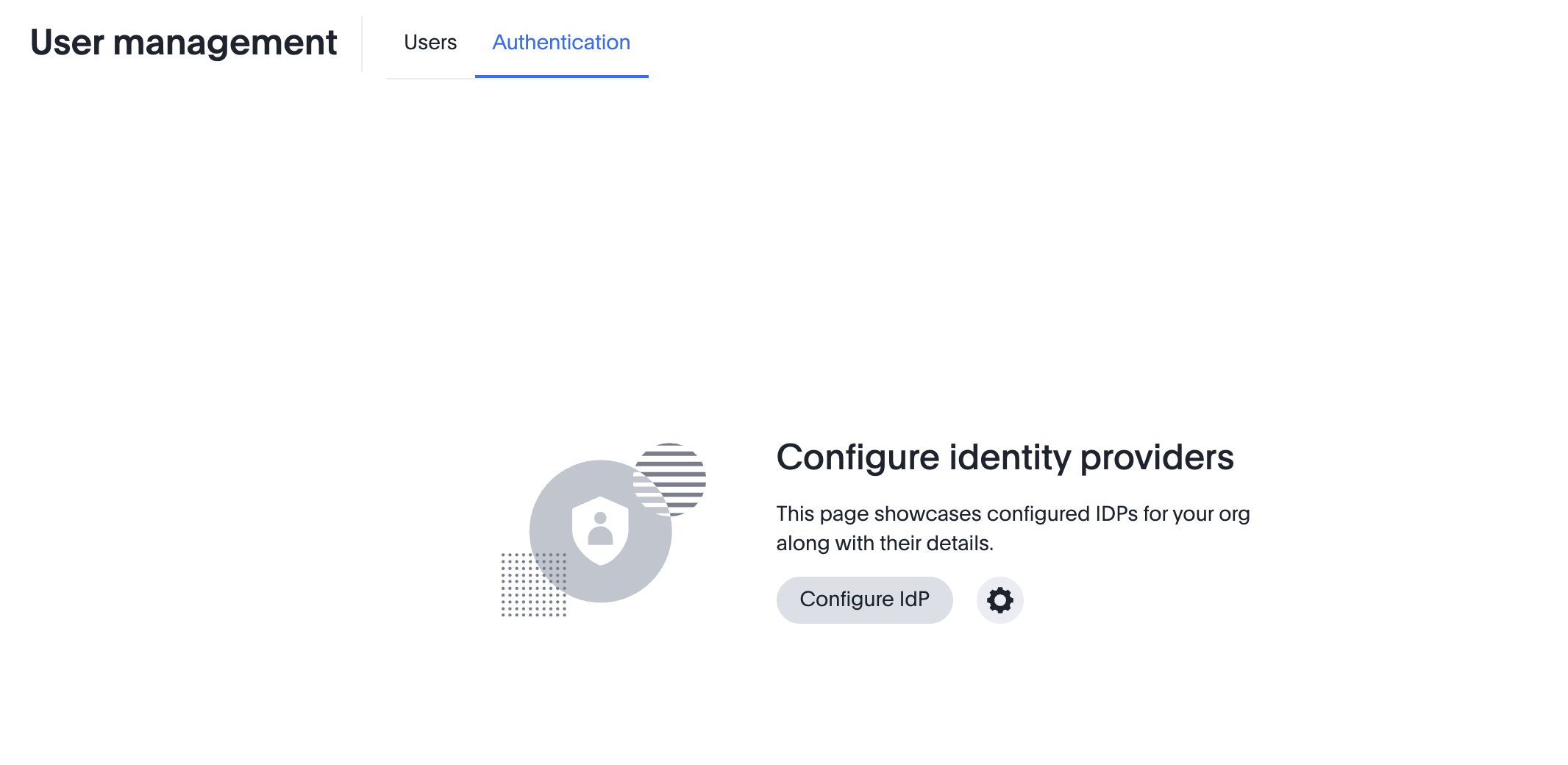 ThoughtSpot Authentication page