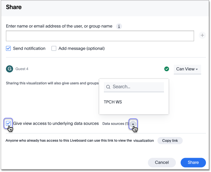 Enable data access