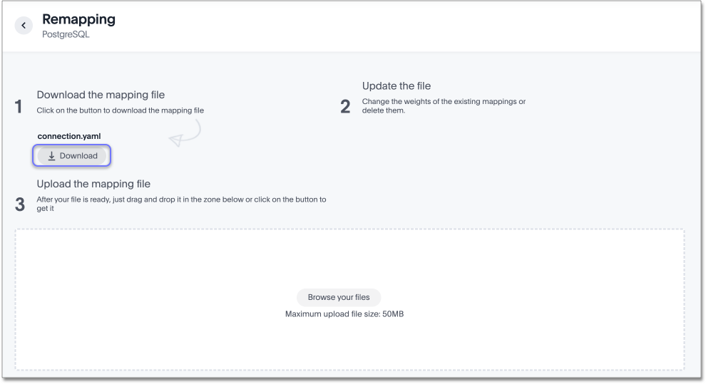 Download the source mapping file