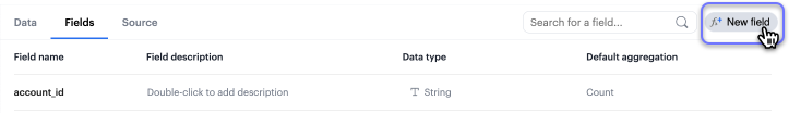 Adding calculated fields to the dataset