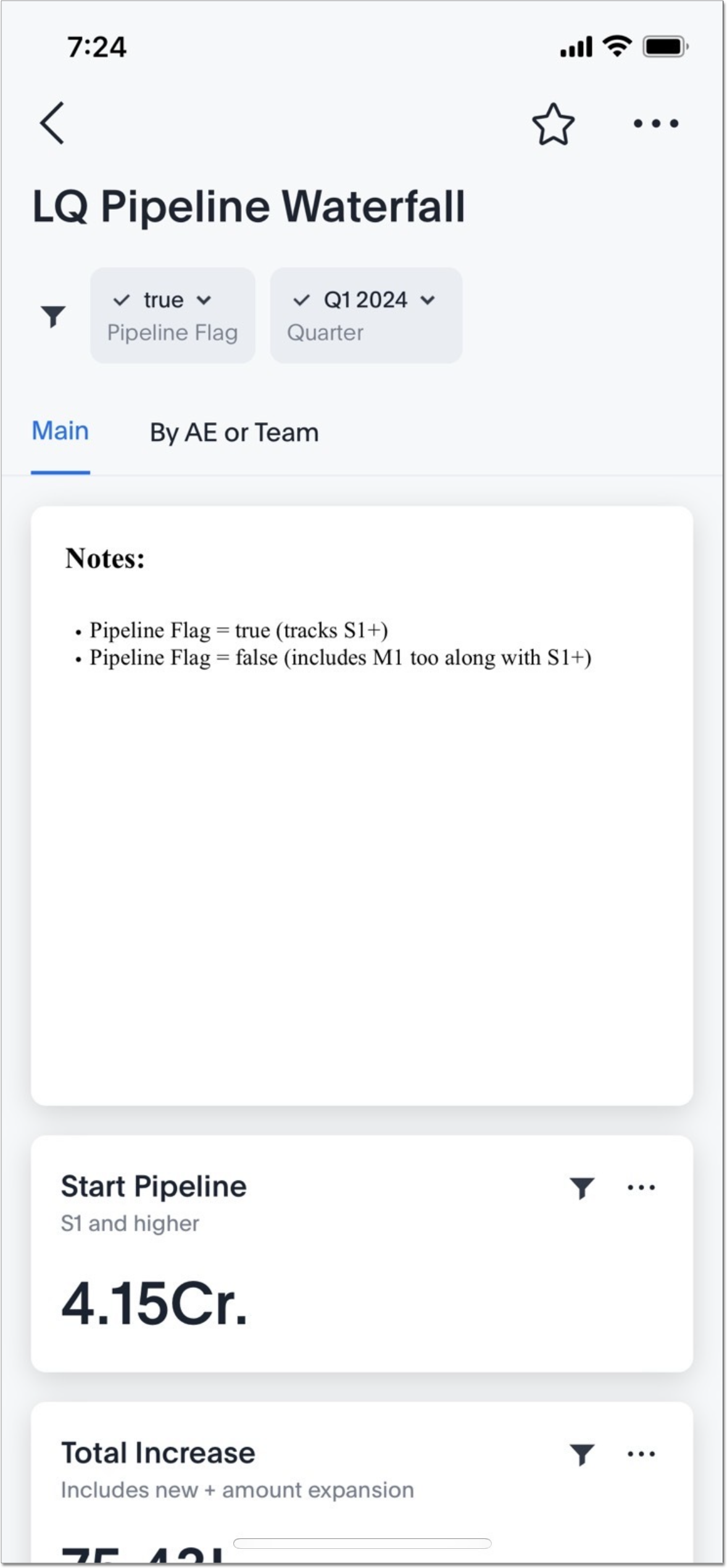Mobile notes tile