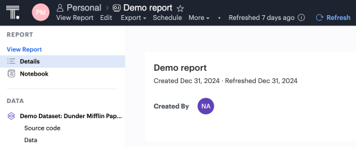 Query History