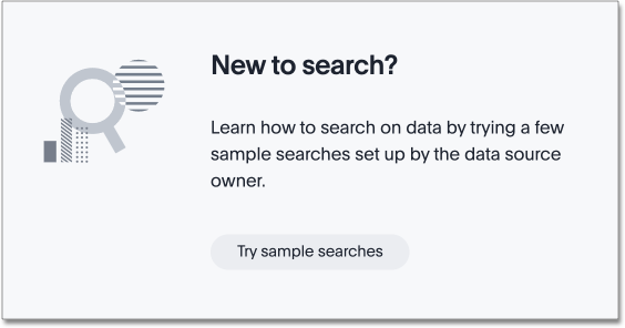 Try sample searches option