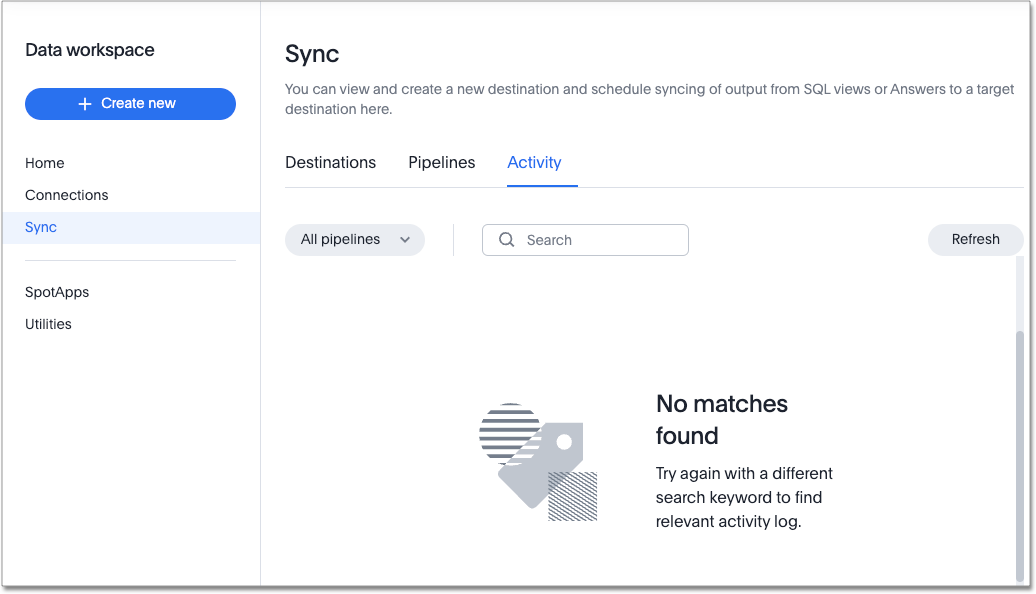 TS Sync activity