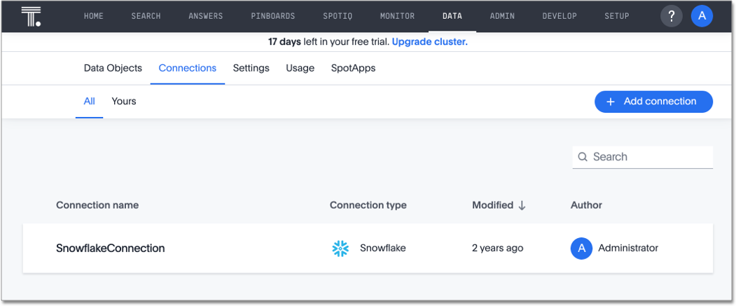 free trial data connections