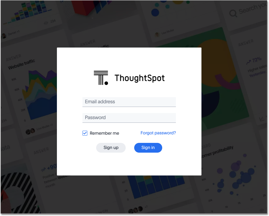 free trial login email address