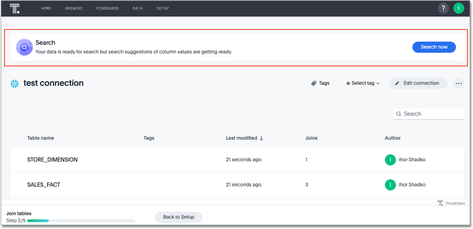 free trial search prompt