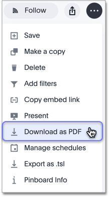 Download Pinboard as PDF