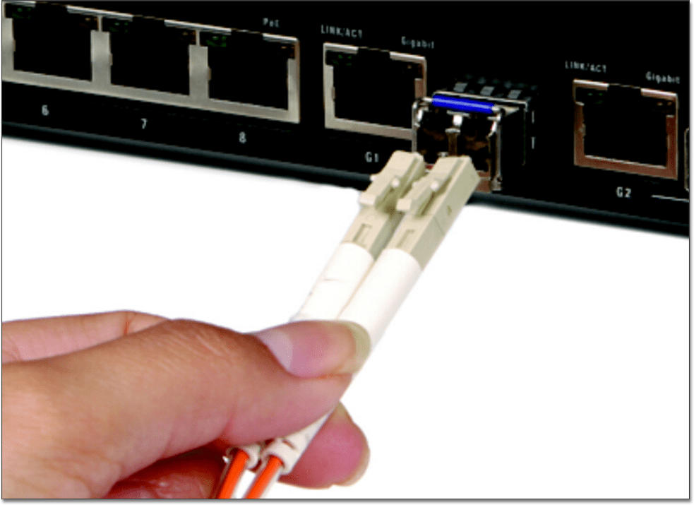plug in fiber cables