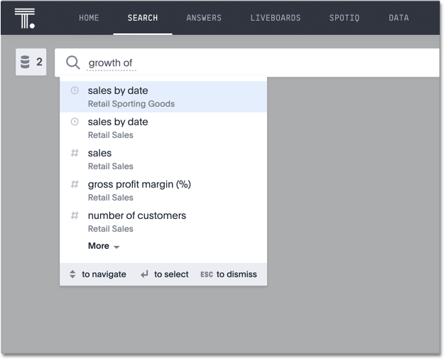 Suggestions for the 'growth of' keyword