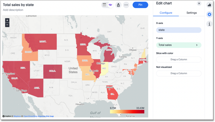 Geo charts | ThoughtSpot Software