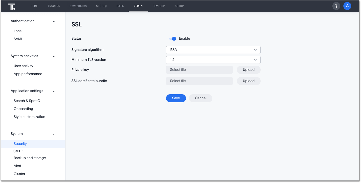 Configure WebServer SSL