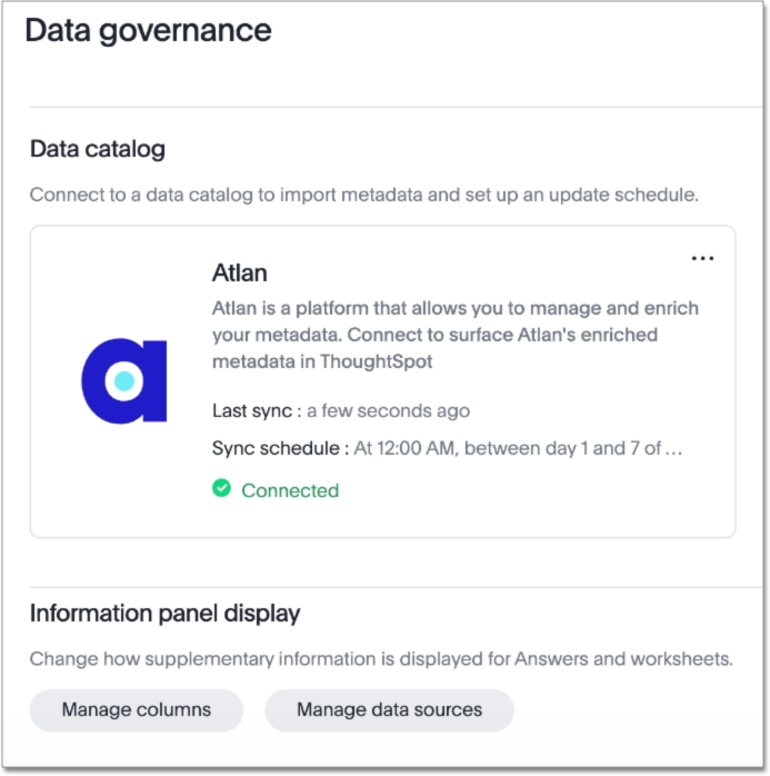 Atlan data governance